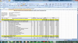 Contoh Penyusunan ERKAM MANUAL BOS BABUN 2021 [upl. by Ayardna]