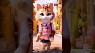 Incredible Cat Dance Video You Cant Miss 🐱❤️ [upl. by Esinned98]