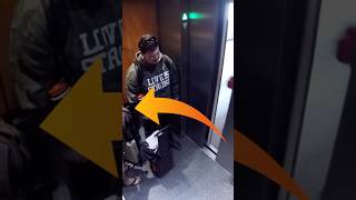 Ivan Drago elevator prank [upl. by Ahseyt]