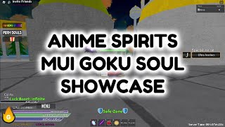 ANIME SPIRITS MUI GOKU SOUL SHOWCASE [upl. by Aket270]