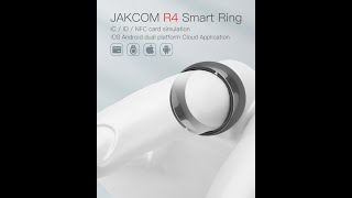 Jakcom R4 Anel Smart Ring Inteligente Nfc [upl. by Teirrah]