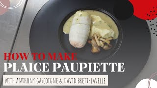 How To Make Plaice Paupiette  Grande Cuisine Academy [upl. by Surtemed849]