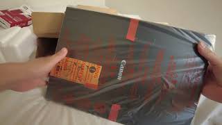 Unboxing  CANON CanoScan LiDE 400 Flatbed Scanner [upl. by Tahpos]