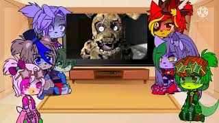 fnaf sb reaccionan a foxy entrevista [upl. by Imled676]