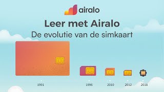 De evolutie van de simkaart  Leer met Airalo [upl. by Enilemme]