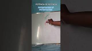 Potência de Potência  potentiation of potentiationreels dicasmatemática mathtips matemática [upl. by Minier151]