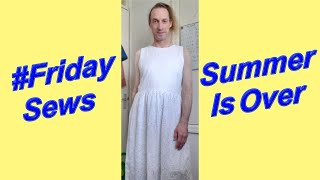 fridaysews remaking a skirt and a summer dress [upl. by Ennahoj]