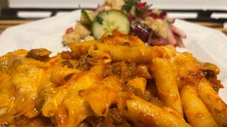 Easy Mostaccioli Pasta Recipe [upl. by Aerdno972]