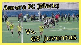 Aurora FC U11 Girls 2014 Black v GS Juventus December 2024 [upl. by Airamalegna179]