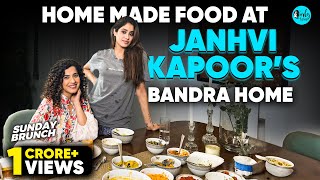 Sunday Brunch At Janhvi Kapoors Bandra Home X Kamiya Jani  Ep 134  Curly Tales [upl. by Ibby93]