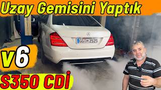 Mercedes S350 Cdi V6 Arıza Yapınca Yoldan Servise Zor Geldi [upl. by Lanta]