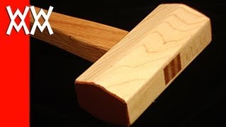 Make a wood mallet A musthave for any woodworker [upl. by Nelyaw]