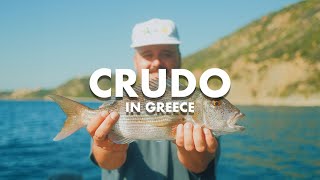 SEA BREAM CRUDO IN GREECE [upl. by Cohin]