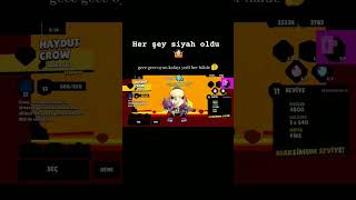 Brawl stars siyah ekran oldu 😢brawlstars supercell keşfetbeniöneçıkar [upl. by Nirrep]