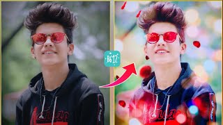 B612 App Bokeh Effect Background Photo Editing  B612 Best New Filter Editing [upl. by Nellir293]