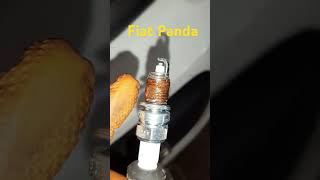 Sostituzione candele daccensione Fiat Panda automotive mecanic [upl. by Einhapets]