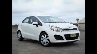 2013 Kia Rio S Hatchback in a 6 speed manual only 168000km 6999 [upl. by Oecam]