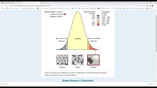 Spatial Autocorrelation Morans I Tool ArcGIS [upl. by Leizahaj147]