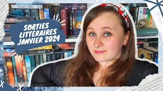 💸 SORTIES LITTÉRAIRES Janvier 2024 📚 [upl. by Viole954]