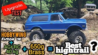 The BEST TRX4 hightrail k5 blazer gets heavy tests new upgrades at quotWorld Classquot Crawler County [upl. by Lav]