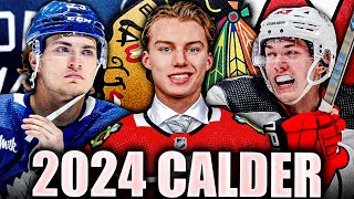 Whos Winning The 2024 CALDER NHL TOP PROSPECTS amp ROOKIES Bedard Fantilli Hughes Wright Knies [upl. by Eiffub]