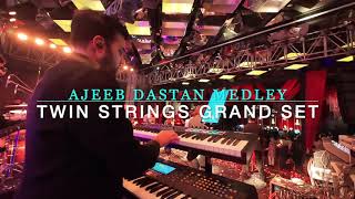 Ajeeb Dastan  Twin Strings Live  Keyboard Cam [upl. by Trebmal]