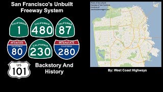 Episode 3 of Freeway History  San Franciscos Unbuilt Freeway System [upl. by Dave977]