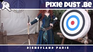 Meet Merida at Disneyland Paris [upl. by Ellenij504]