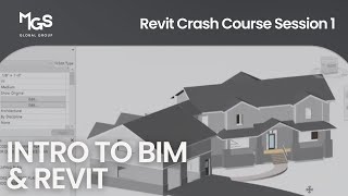 Revit Crash Course 1 Intro to BIM amp Revit [upl. by Nananne]