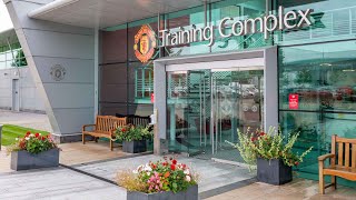 Inside Manchester United Training Facility at Carrington  Prsented by Bruno Fernandes amp Lindelof [upl. by Kessler]