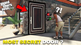 GTA 5  I Opened The Ultimate Secret And Hidden Door Of Franklins House GTA 5 Mods [upl. by Blanka]