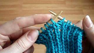 How to Knit RibRibbed Fabric [upl. by Nonie]