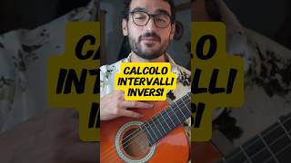 CALCOLO INVERSO DEGLI INTERVALLI musica intervalli [upl. by Berton]