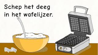 NT2 beweegt Brusselse wafels hoe maak je dat [upl. by Ocinom]