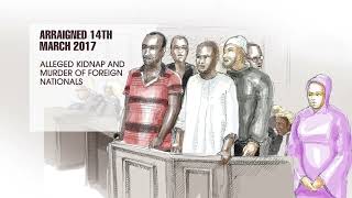 BOKO HARAM ARRAIGNMENT  DRAWINGS SLIDES ILLUSTRATIONS [upl. by Steep]