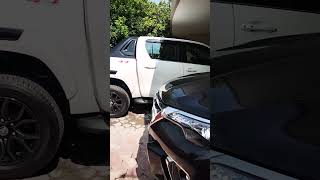 4×4 gr sport vs Fortuner 4x4 beautiful car fortuner shortvideo [upl. by Illa]