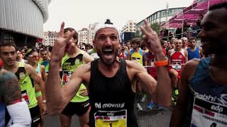 GU Drone  EDP Bilbao Night Marathon 2019  promo [upl. by Mishaan]