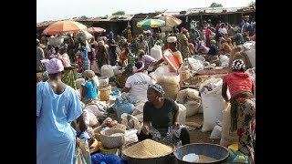 AGBOGBLOSHIE One of the LARGEST amp CHEAPEST FOOD MARKET IN AFRICA Accra Ghana [upl. by Naraa695]