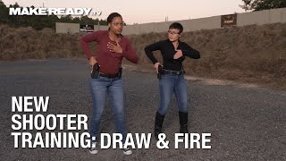 New Shooter Training Tips Draw and Fire [upl. by Sirromal]