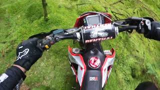 Llangollen enduro rm trails [upl. by Sair]