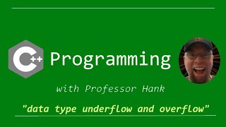 C Overflow and Underflow  What it is why it happens and an example [upl. by Cohin]