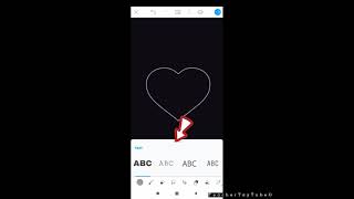 Tipografi Figura Taip Follow Your Heart Menggunakan PicsArt Color [upl. by Ecirpac]