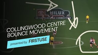 AFL Collingwood Centre Bounce Movement [upl. by Iatnohs]