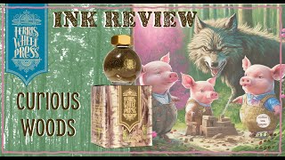 🐷NEW🐺 Curious Woods Ferritale Ink by ferriswheelpress fountainpenink review fallvibes fall [upl. by Anoiek]