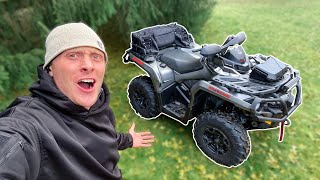 Buying My DREAM Four Wheeler  CanAm Outlander 650 XT First Ride [upl. by Jenn]