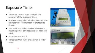 2 QA  Radiographic Testing Equipment [upl. by Sirrot577]