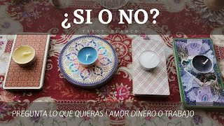 SI O NO  PREGUNTA LIBRE  TAROT INTERACTIVO  TAROT AMOR  DINERO  TRABAJO ♥ MARZO 2022 [upl. by Elspet247]