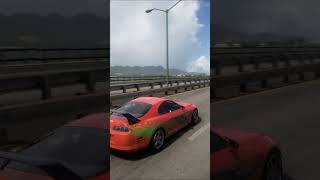 Forza Horizon 5 Stock vs Brian OConners Supra [upl. by Hutton348]