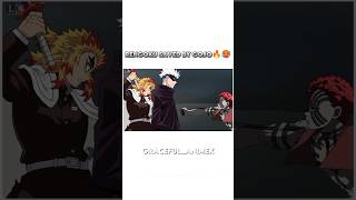 Rengoku saved by Gojo 😈 anime demonslayer jjk trending viralvideo like subscribe ytshorts [upl. by Singh]