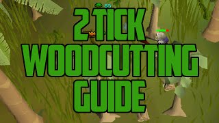 2t Woodcutting Guide  OSRS  150k180k XPHR [upl. by Horick]